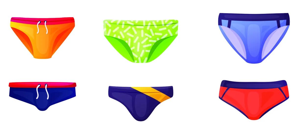 Strakke zwembroek geschikt voor op de campings van Roan.