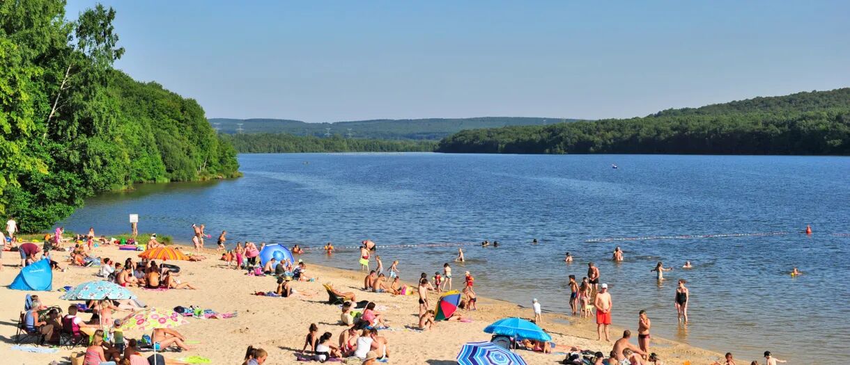 Ontspannen aan het water in de Franse Ardennen.