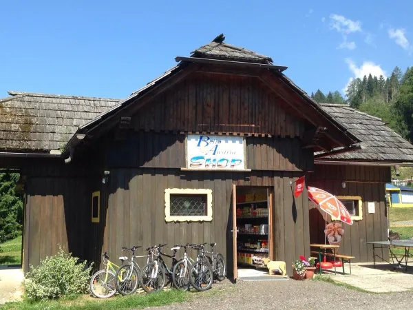 Winkel op Roan camping Bella Austria.