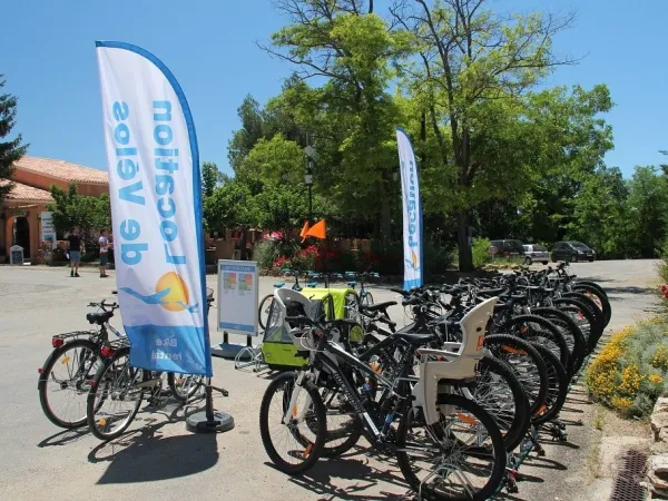 Fietsverhuur op Roan camping Du Verdon.