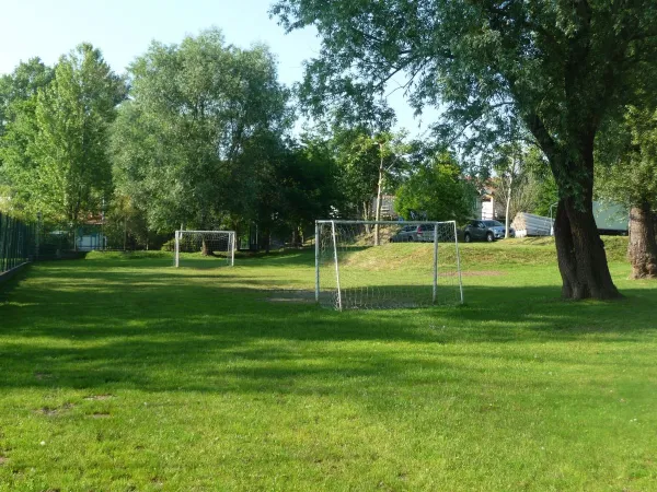 Voetbalveld op Roan camping Okay Lido.