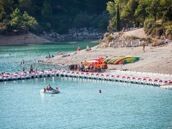 Wateractiviteiten in de buurt van Roan camping Du Verdon.