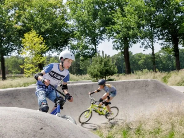 Pump track op Roan camping Terspegelt.