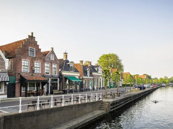 Gezellig kanaaltje in de buurt van Roan camping Marvilla Parks Friese Meren.