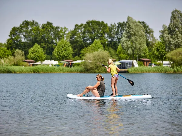 Suppen op Roan camping Terspegelt.