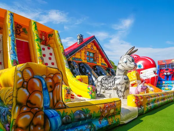 Springkussens op Roan camping Union Lido Mare.