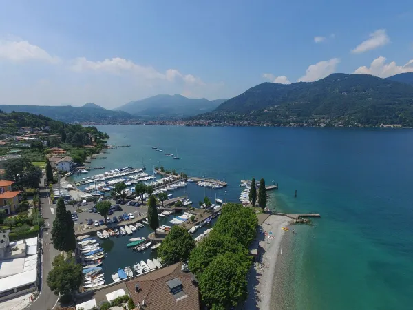 Porto Portese bij Roan camping Eden.