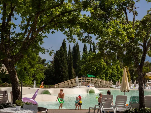 Lagunebad op Roan camping hu Norcenni Girasole village.