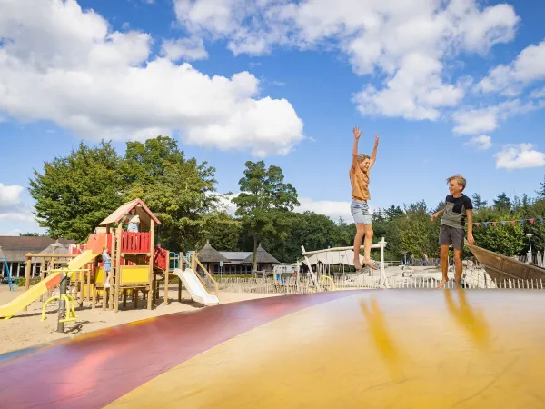 Springkussen op Roan camping Marvilla Parks Kaatsheuvel.