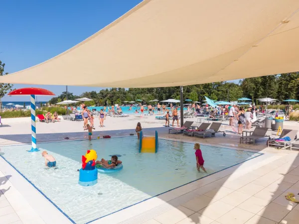 Kinderbad bij Roan camping Park Umag.