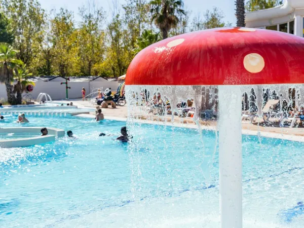 Kinderbad bij Roan camping Le Napoléon.