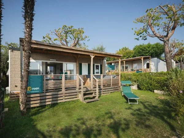 Premium Plus Lounge bij Roan camping Eden.