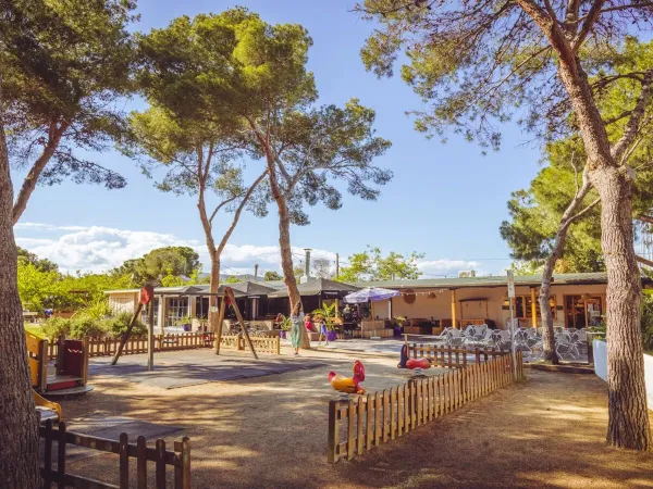 Speeltuin op Roan camping El Garrofer.