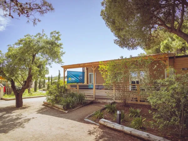 Premium Lounge stacaravan op Roan camping El Garrofer.