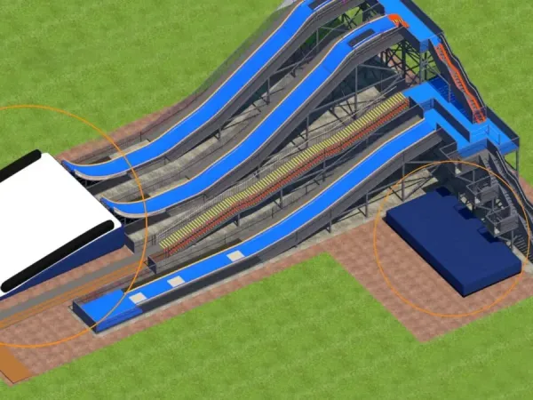 Nieuwe activiteit TubbytJump op Roan camping Terspegelt.