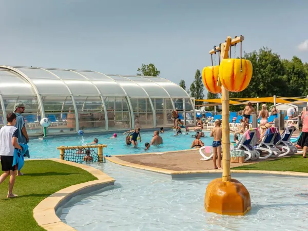 Kinderbad op Roan camping Le Domaine de Beaulieu