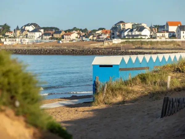 Sfeervolle baai vlakbij Roan camping Le Domaine de Beaulieu.