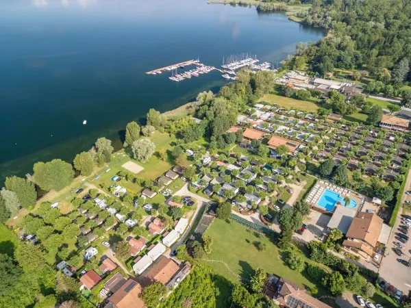 Overzichtsfoto van Roan camping Okay Lido.