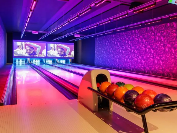 Bowlen bij Roan camping de Twee Bruggen.