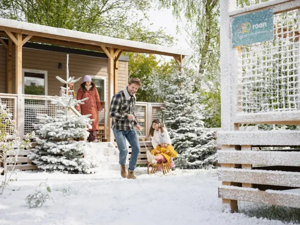 Sfeervolle winterse dagen op Roan camping Marvilla Parks Kaatsheuvel.