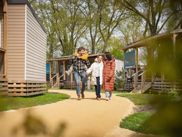 Zonnige winterdag op Roan camping Marvilla Parks Kaatsheuvel.