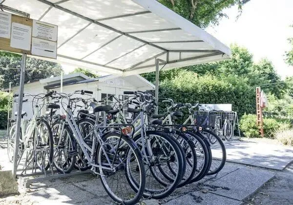 Fiets verhuur op camping Vigna sul Mar.