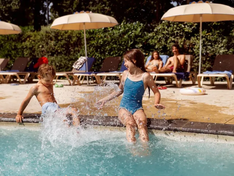 Familiepret op Roan camping Sant Angelo.