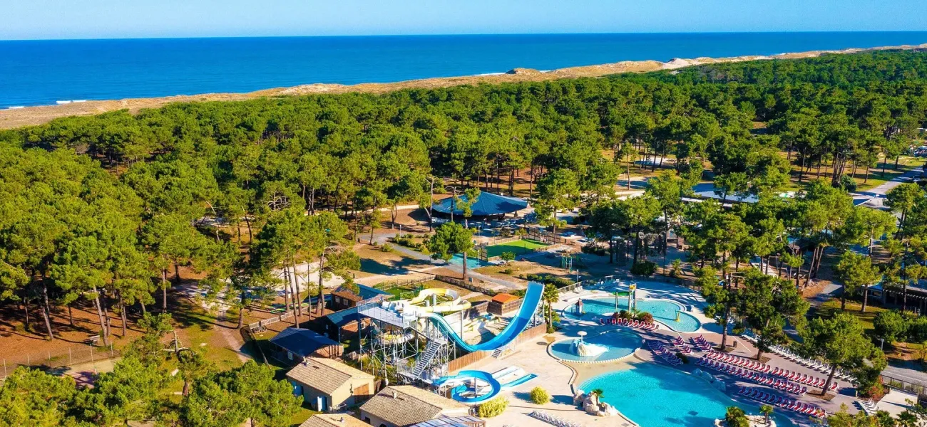Camping Atlantic Club Montalivet in Gironde.